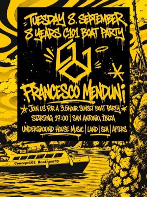 8 Years CONCEPT101 (Boat Party San Antonio + Afterparty @Sigma)