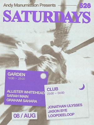 Andy Manumission Presents Saturdays