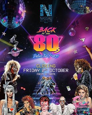 Back To The 80s Closing Party Season 2026