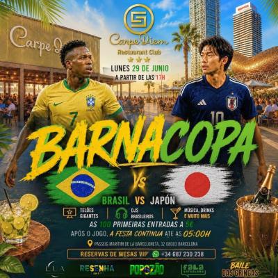 BarnaCopa | Brazil Vs Japan