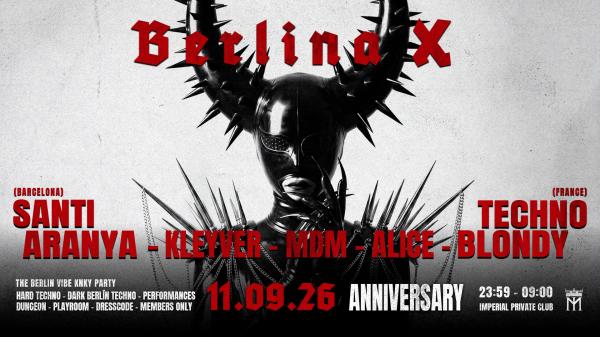 BERLINA X - ANIVERSARIO
