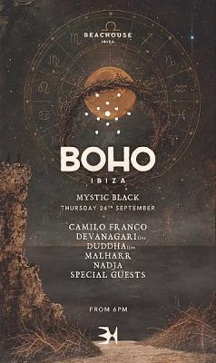 Boho Ibiza Mystic Black X Oracle Experience