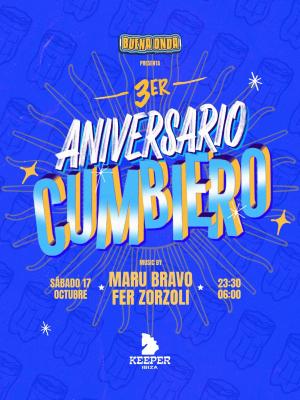 BUENA ONDA 3er ANIVERSARIO CUMBIERO