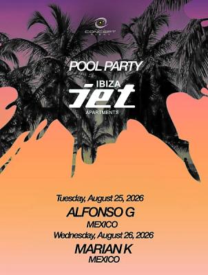 Concept Night Presents Pool Party In Ibiza