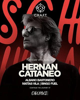 C.R.A.F.T. Ibiza: Hernán Cattaneo, Albano Bastonero, Matias Vila, Bingo Fuel