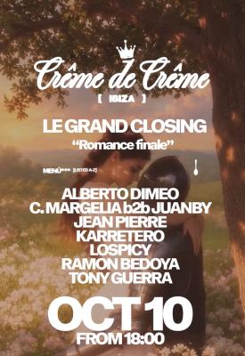 Crême De Crême - Closing Party