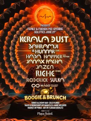 FAMILY & FRIENDS PRE-OPENING NuSuN SOLSTICE & BOOGIE BRUNCH