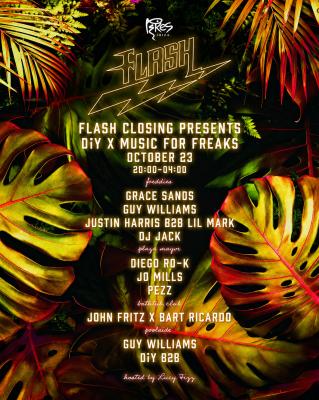 Flash Closing Party X MFF X DiY (The Pepperbox)
