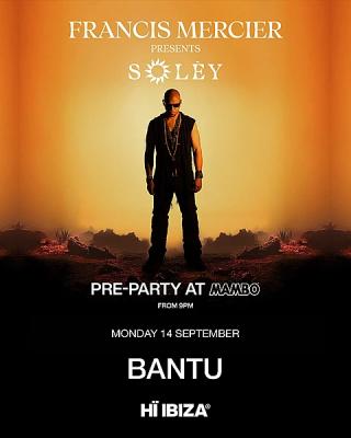 Francis Mercier Presents Solèy Pre-Party
