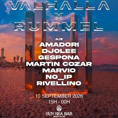 FREE Open Air Beach Party: Valhalla X Rummel