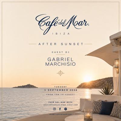 Gabriel Marchisio At Cafe Del Mar Ibiza