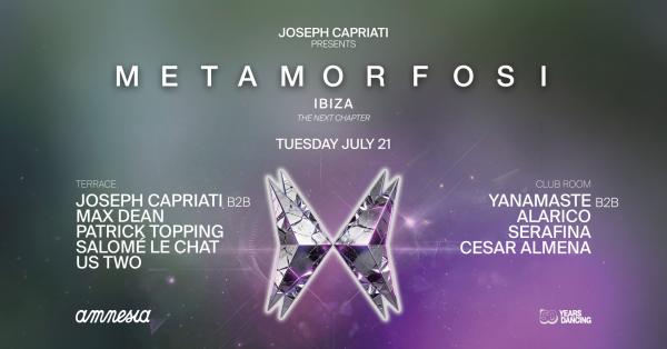 Joseph Capriati Presents Metamorfosi