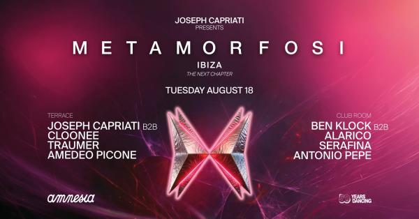 Joseph Capriati Presents Metamorfosi