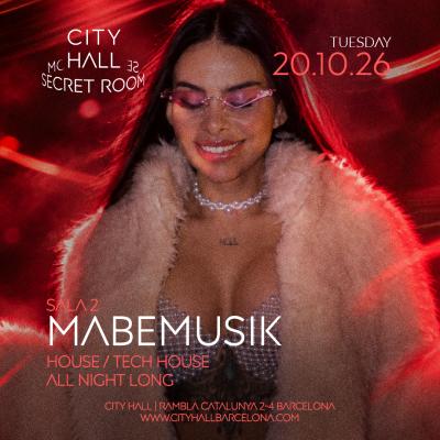 MABEMUSIK L SECRET ROOM L ALL NIGHT LONG /DESCARGA TU PASE GRATUITO