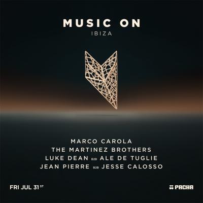 MARCO CAROLA PRESENTS MUSIC ON