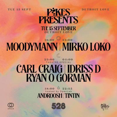 Pikes Presents X Detroit Love