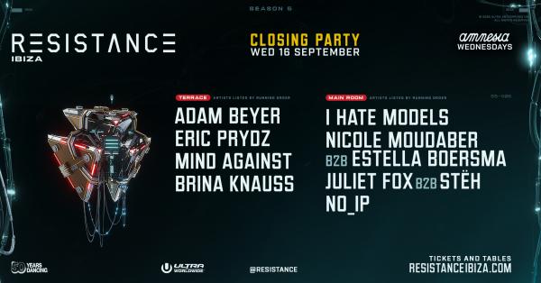 Resistance Ibiza Closing Party