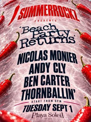 THE BEACH PARTY RETURNS With SUMMERROCKZ