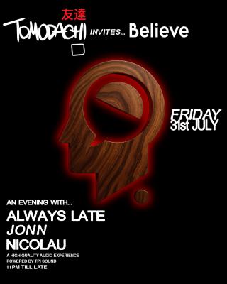 Tomodachi Invites... Believe