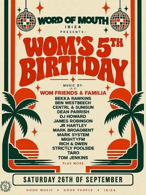 WOM's 5th Birthday