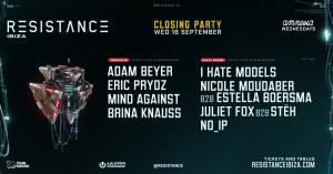 Resistance Ibiza Closing Party